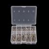 100Pcs 1 Box Sharp 10 Sizes Carbon Steel Fish Bait Durable Head Fishook Fishing Hooks