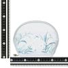 Franc Franc Japan MeSh Embroidered Pouch S Light Blue