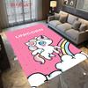 Rainbow Unicorn Charm carpet Home Decor carpet Sheet Air Conditioning carpet Bedroom