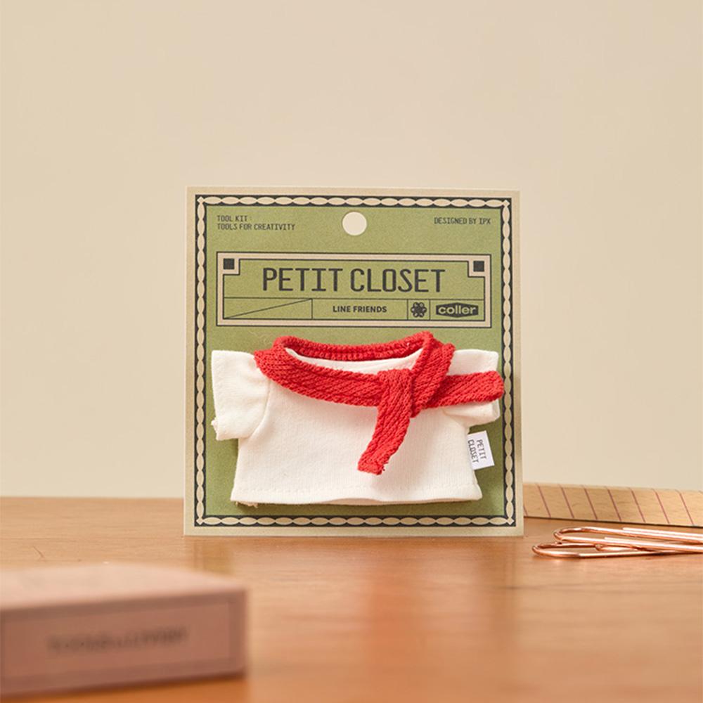 LINE FRIENDS Petit Closet T-shirt & Shawl Set