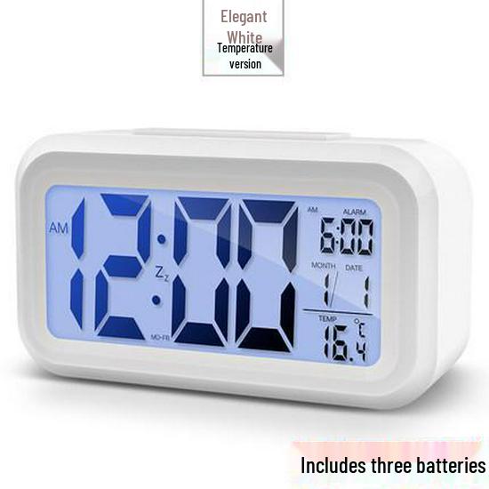 Multifunctional Smart Alarm Clock for Students and Children, Wake-Up Tool, Desktop Clock for Boys and Girls