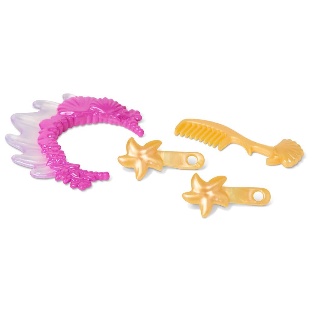 Official Disney Store Princess Ariel Mini Doll Playset, Little Mermaid, 5-inch Princess Doll, Girls' Toy, Birthday Gift 4+