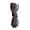 Natural Leather Cord 10.93yard 3mm Flat Leather String Leather Lace for Shoe Laces Bracelets Necklace Jewelry Making