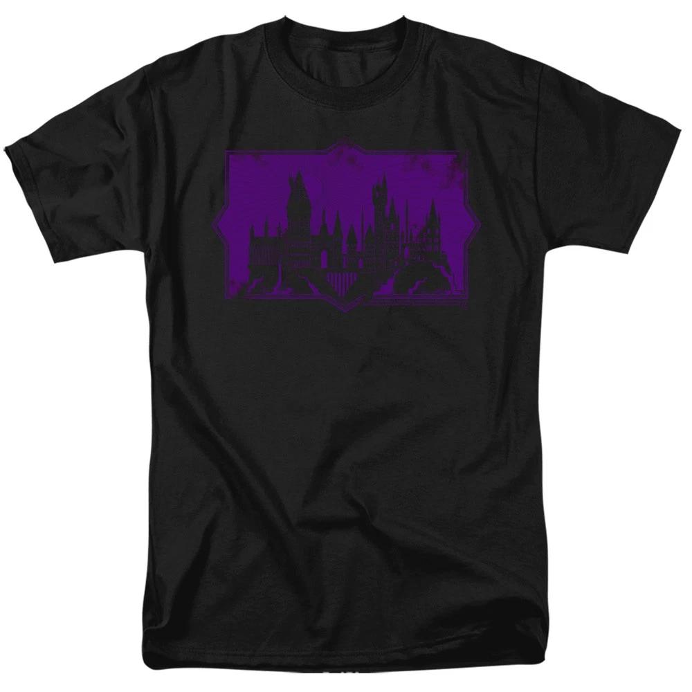 Fantastic Beasts 2 Hogwarts Silhouette Licensed Adult T-Shirt M