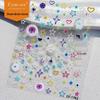 Cyansea Y2K Colorful Star & Heart Nail Art Stickers for DIY Journals and Phones