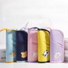 Creative Cartoon Pencil Bag Holder for Primary Office School Students Supplies Gift Cloth Art Convenient Kawai Stationery Bag