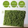 Artificial Green Moss Turf Lawn for Landscaping and Garden Decor