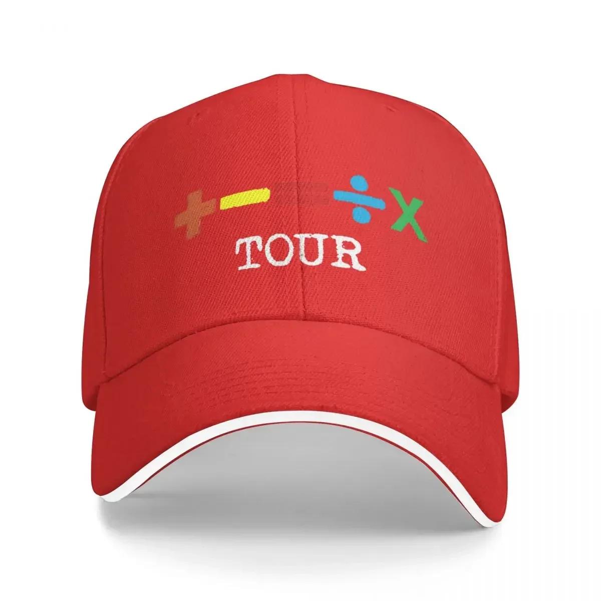 Baseball Cap The Mathematics Tour Ed Sheeran Merch Unisex Women Trucker Hat Hats Cap Fashion Daily Running Golf Sun Cap One Size