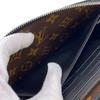 LOUIS VUITTON M69407 L-shaped zipper with strap Monogram macacer leather Zippy Dragonne Purse Brown leather mens Used
