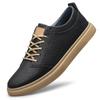 Fashion 2025 New Brand Genuine Leather Mens Walking Sneakers Comfy Designer High End Fashion Lace Up Oxford Shoes Tenis Masculino Flats