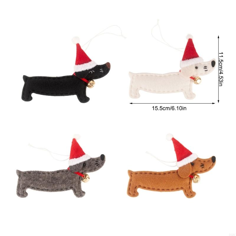  Festival Dog Shaped Ornament For Holiday Decoration Safe Family Friendly Craft
