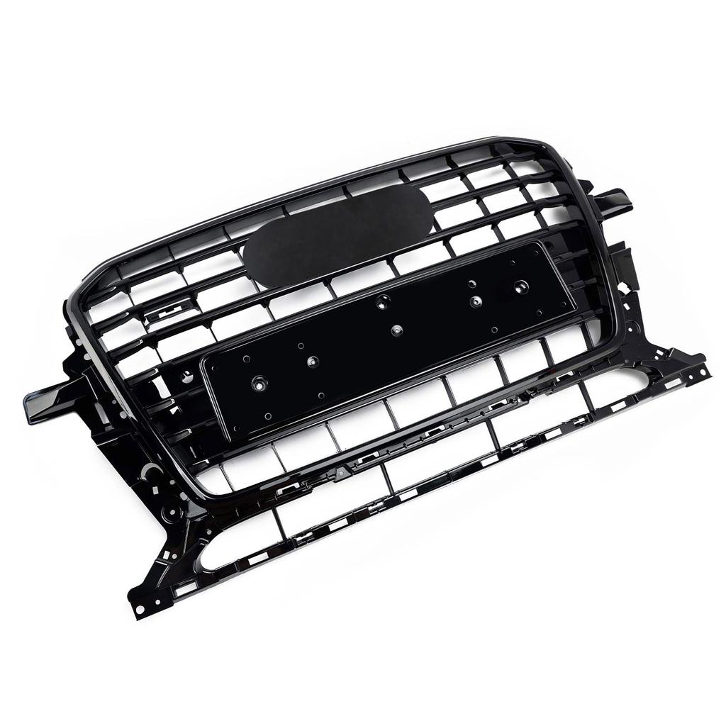 Black SQ5 Style Honeycomb Mesh Sport Hex Grill fit Q5 8R 2013-2017