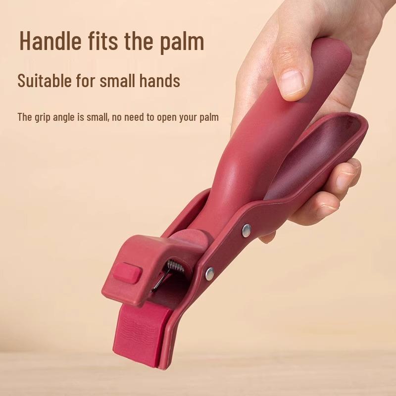 Swiss Anti-Scald Silicone Kitchen Tongs for Bowls & Plates