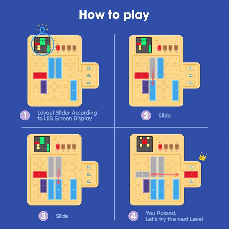 Rongdao Brain Development Puzzle: Children's Logic Game for Stress Relief, Education, and Parent-Child Interaction.