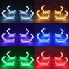 Car-styling Multi-colored RGB App Control LED Rings M4 Style Light for BMW 5 Series F10 F11 F07 F18 528i 530i 535i M5 2010-2017