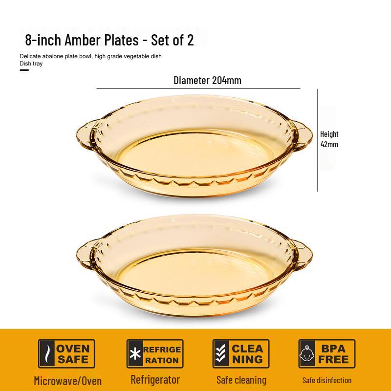 Wohe Heat-Resistant Glass Baking Dish