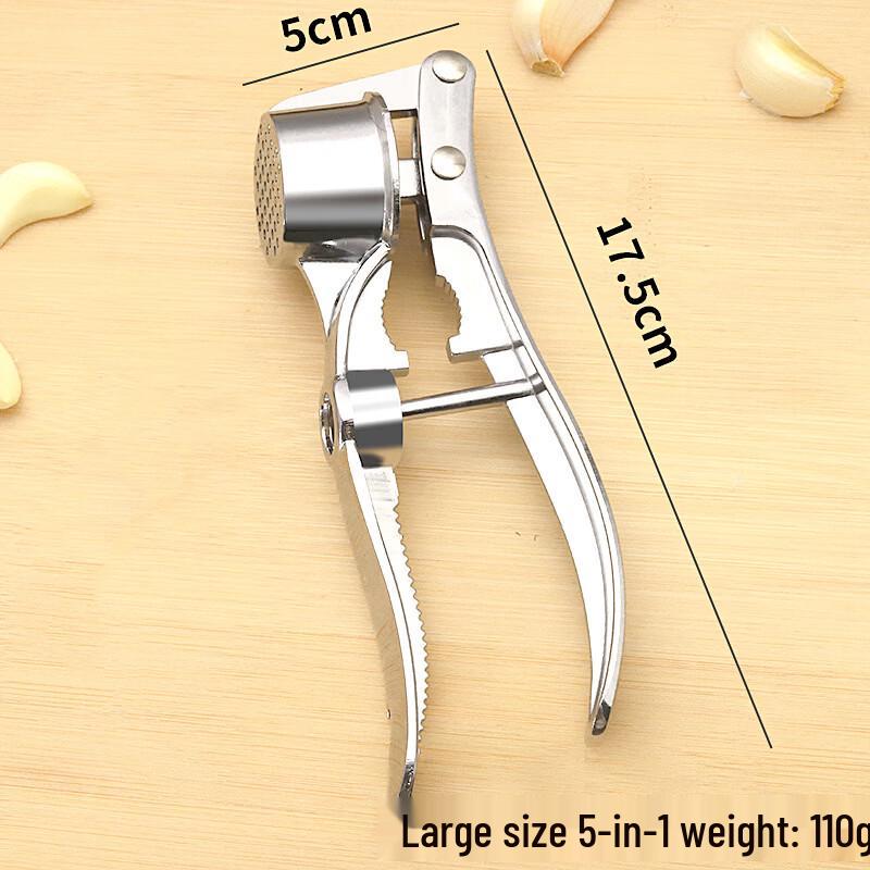 

Набор чеснокодавилок Lilang Large 5-в-1 из нержавеющей стали (3-Pack)