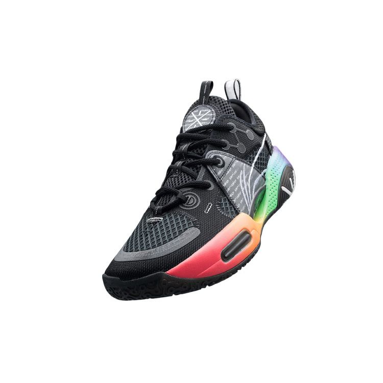 Li-Ning Wade All City 9 V1.5 Pride Men Sneakers Black Multi-Color ABAR077-1