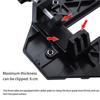 HOT Door Hinge Jig Woodworking Hole Opener Slotting Locator Wooden Door Hinge Hole Guide Door Lock Jig for Door Lock