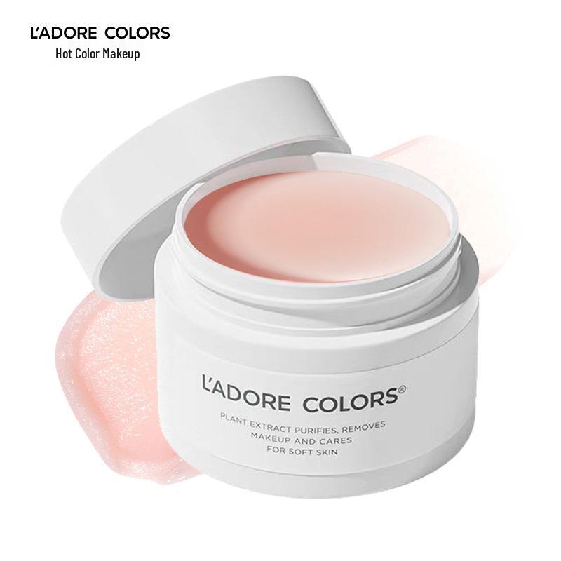 Morning Dew Rose Makeup Remover Cream - Deep Cleansing Milk for Eyes & Lips, Smudge-Free & Easy Emulsification