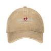 E-Eurovisions Song Contest 2025 Unisex Women Baseball Cap Switzerland Distressed Denim Washed Hats Retro Outdoor Adjustable Sun Cap