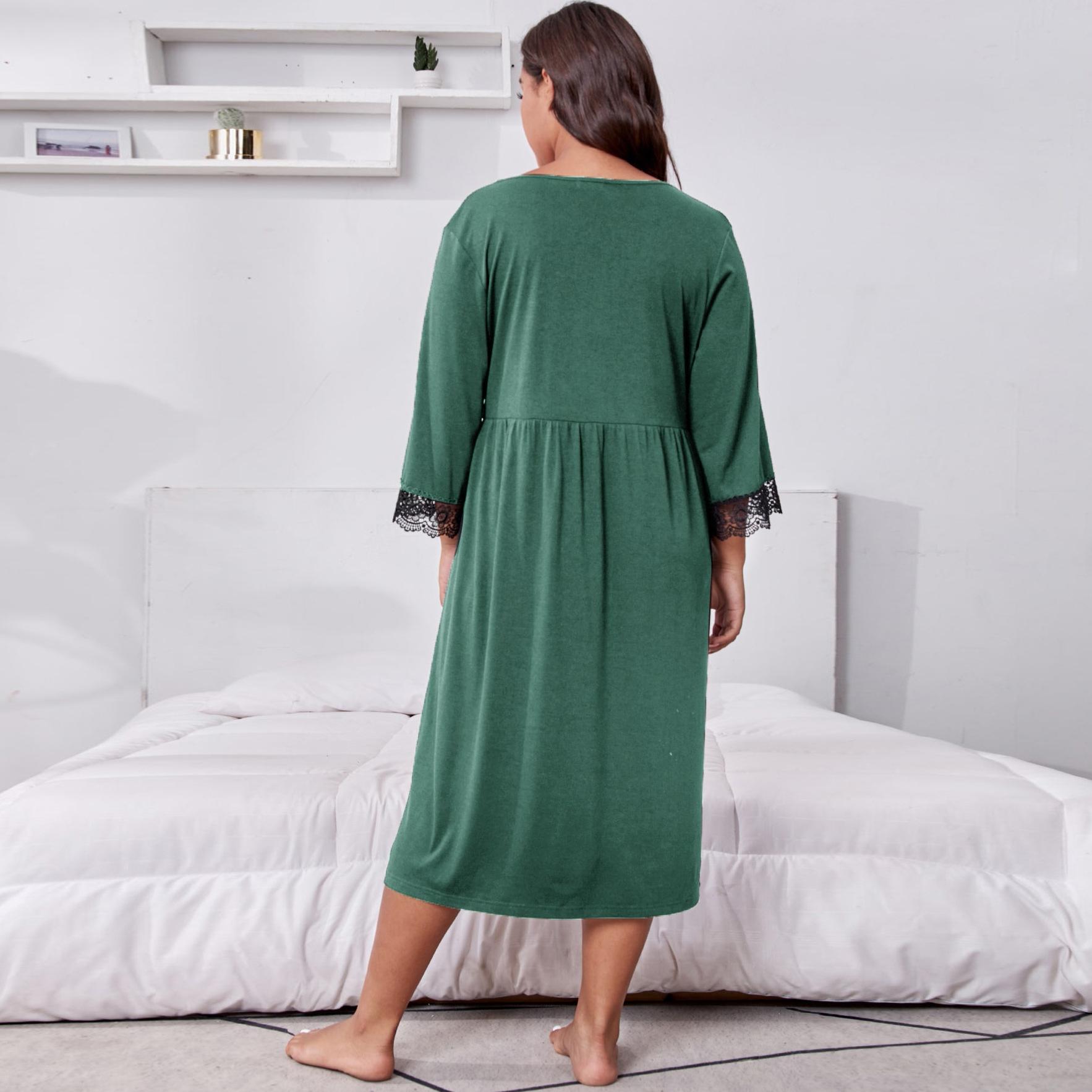 Chemise De Nuit Femme Coton Robe de nuit décontractée grande taille pour femmes, imprimé cœur, manches longues, col rond, extensible, ample, chemise de Robe Bretelles Grande Taille Robe (Sky Blue, XL Chemise De Nuit Femme Coton Robe de nuit décontractée grande taille pour femmes, imprimé cœur, manches longues, col rond, extensible, ample, chemise de Robe Bretelles Grande Taille Robe (Sky Blue, XL