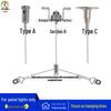 Adjustable LED Flat Panel Light Hanging Kit with Steel Wire Rope
