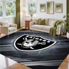 Las Vegas Raiders Design Crystal Velvet Rug Soft Decorative Mat for Bedroom Entrance