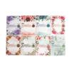 Beautiful Day Vintage Floral Series: Retro Sulfuric Acid Paper Journal with 8 Unique Collage Styles