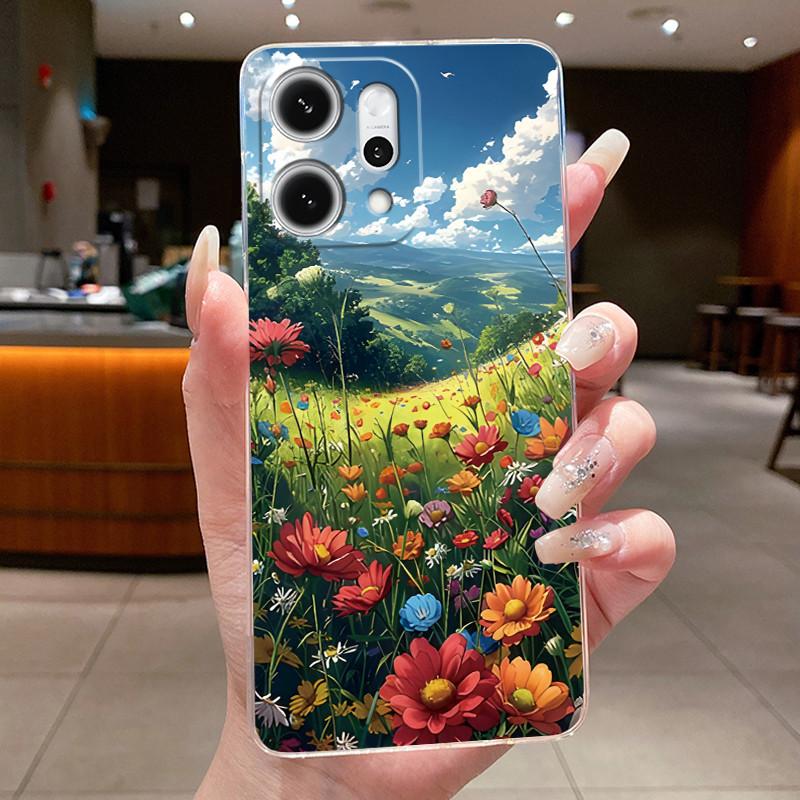 

Casing For OPPO Reno 14 Reno14 Pro 5G Transparent Soft Silicone TPU Phone Case Aesthetic Luxury Cute Cool Boys Girls Back Cover OPPO Reno 14 5G