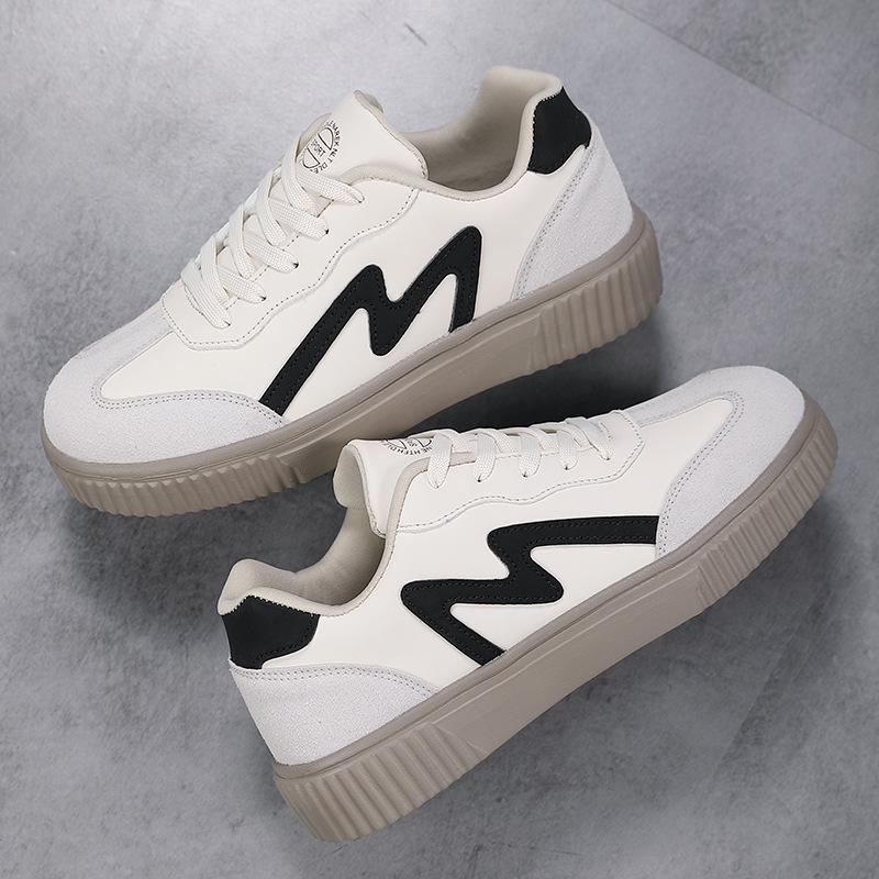 Women's board shoes platform-soled sports and leisure single shoes ultra-light retro versatile board shoes