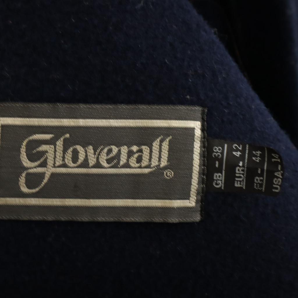 Gloverall 80s Made In England Old Melton Duffel Coat 14 Navy Women Used
