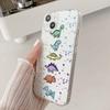 Cartoon Dinosaur Fits iPhone 14 Cases, iPhone 13/12/11 Pro Covers, 15/16 Plus Cases