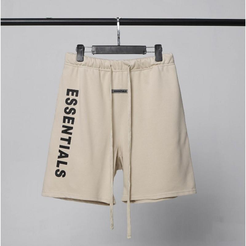 FOG ESSENTIALS Reflective Embroidered Shorts Casual Pants Men Women