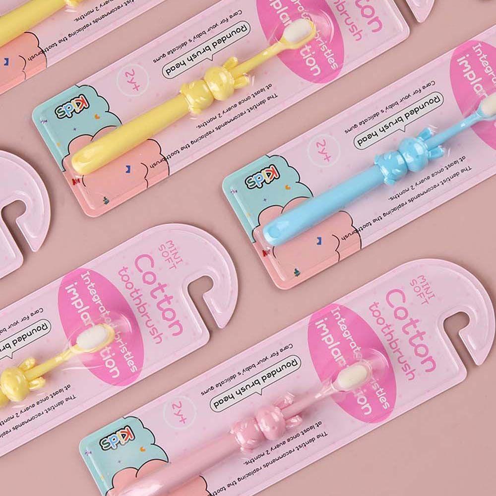 Gums Children Soft Floss Bristle Kids Toothbrush Oral Care Tool Micro-Nano Baby Toothbrush
