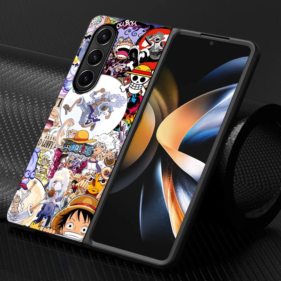

Hard Phone Cover Case for Samsung Galaxy ZFold6 ZFold7 ZFold5 Z Fold 7 6 5 4 3 ZFold3 ZFold4 One Piece Monkey D. Luffy Galaxy Z Fold7