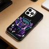 Glitch Electronic Band  Phone Case For iPhone 17,16,15,14,13,12,11 Plus,Pro Max,XS,Colorful Silver Phone Case Funda Cover