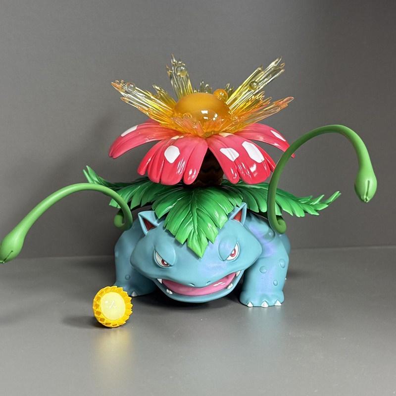 In Stock 3.5-13Cm Anime Pokemen Figure Bulbasaur Evolutionary Combination Action Figures Pvc Statue Collectible Model Toys Gifts