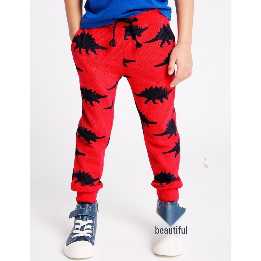 Autumn/Winter Cotton Boys' Knit Sweatpants - European & American Style