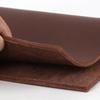 3mm deep brown head layer yellow cattle vegetable tanned leather, genuine leather, stiff scabbard, table cushion, chair cushion,