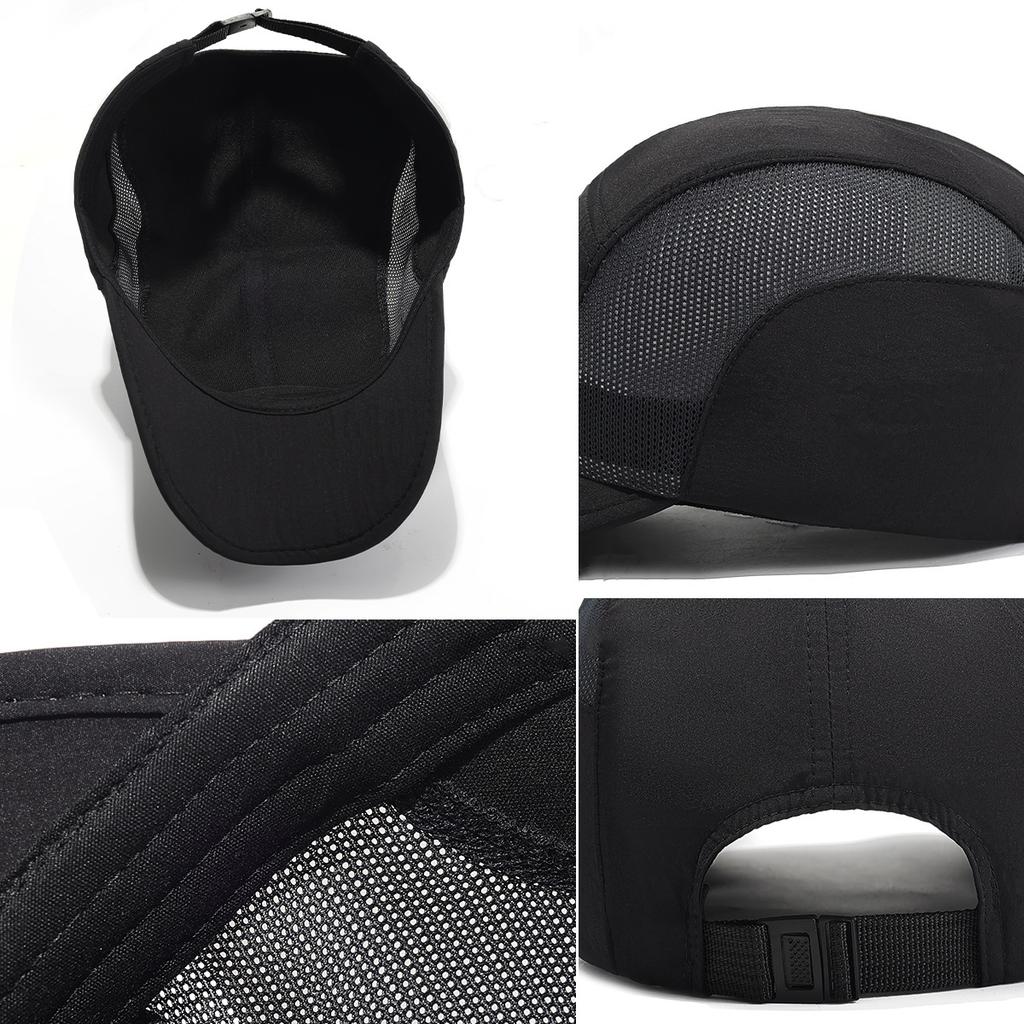 Summer Foldable Light Board Quick-Drying Baseball Cap, High-Quality Exquisite Brand Duckbill Hat, Fashionable and Simple Sun Hat