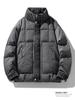 LEE Collaboration Men's Winter Denim Patchwork Down Jacket, 90% Down.