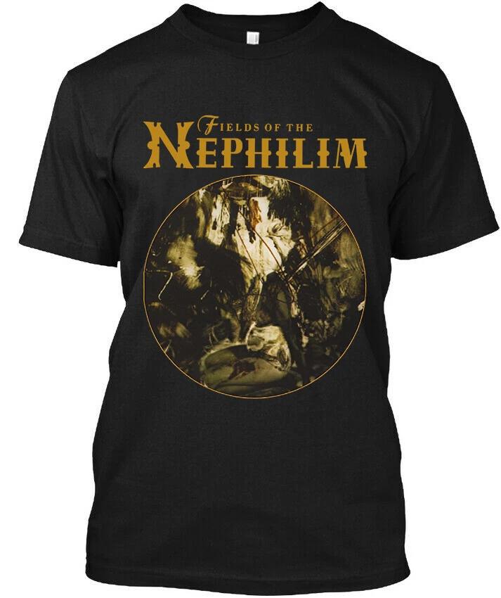 NEW! Fields of the Nephilim Elizium English Music Graphic T-Shirt S-5XL XXXXL
