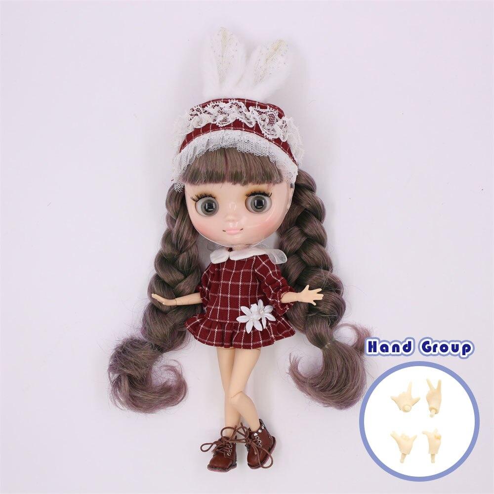 ICY DBS Blyth Middie Doll Joint Body 20CM Customized Doll Nude doll or Full Set Includes Clothes & Shoes DIY Toy Gift for Girls