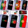 Etui z flagą narodową Portugalii do Xiaomi Redmi Note 13 12 11 10 14 15 Pro Plus Pokrowiec do Redmi 15C 14C 10C 12C 13C 15