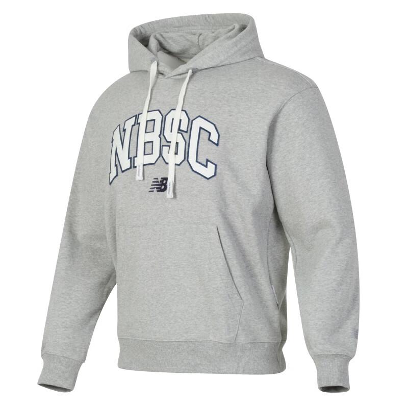 New Balance Sweatshirt Men s Gray NCE31251-MGR L