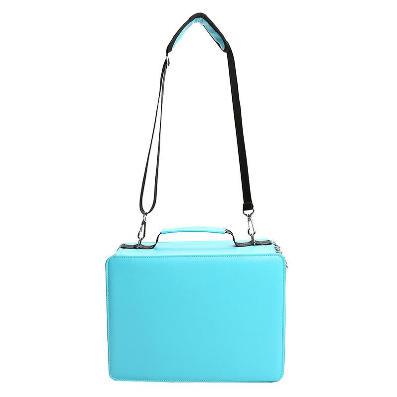 3/4-layer Marker Pencil Case With Durable Handle Portable School Stationery Zipper Storage Pencil Case Home Office Organizer