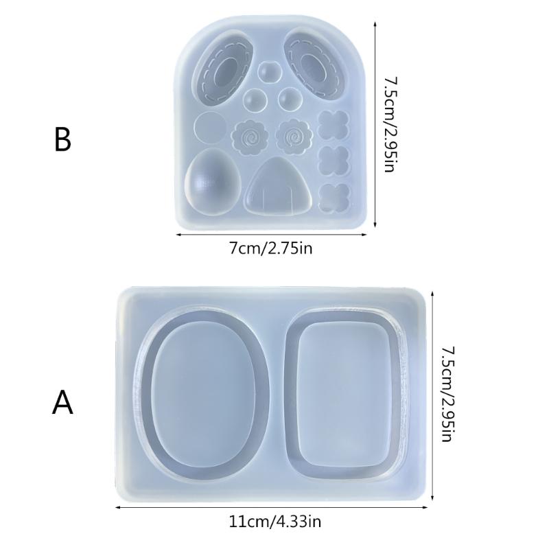 Silicone Lunch Box Molds Bento Box Accessories Resin Molds Food Fruit Epoxy Casting Mold DIY Craft Crafting Game Molds