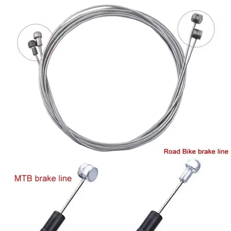 Bicycle Brake Cable Housing Group Set For MTB Mountain Bike Derailleur Shifter Lever Cable With Bike Cable Cap