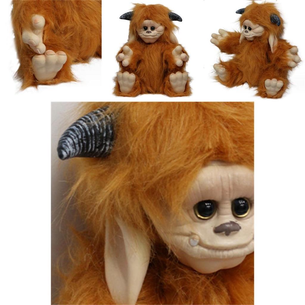 Halloween Plush Monkey Baby Cosplay Toy Decoration Soft And Funny Stuffed Animal Figure